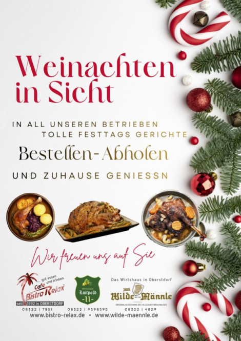 Weihnachten in Sicht