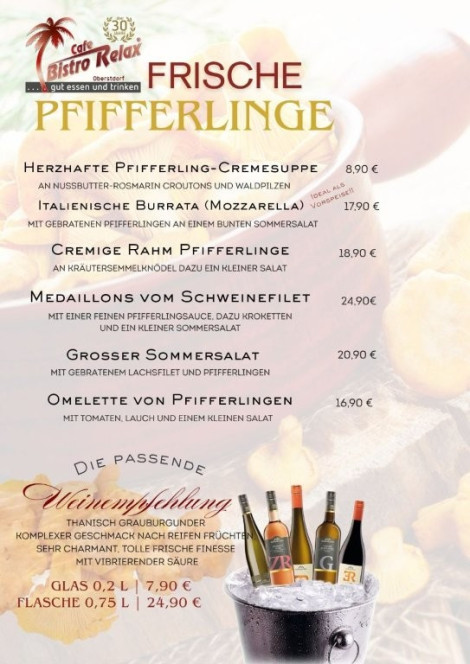 Pfifferlingzeit im Relax Oberstdorf