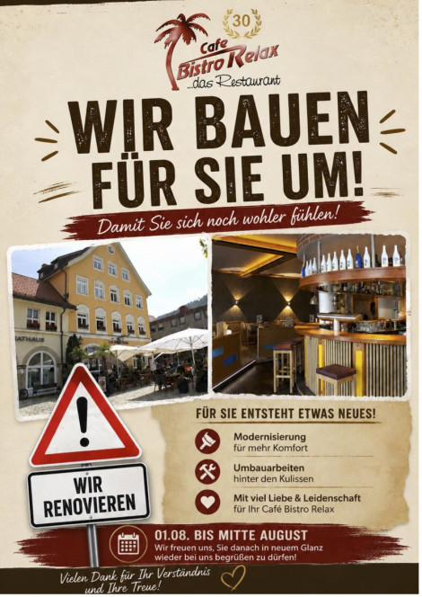 Umbau im Relax Immenstadt